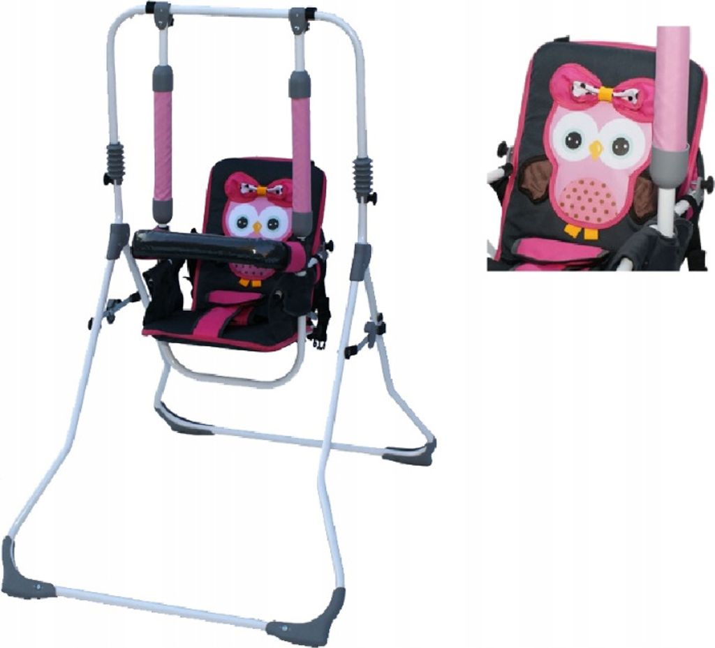 4-in-1-Set Babyschaukel + Stuhl, Tablett, Produktbild 