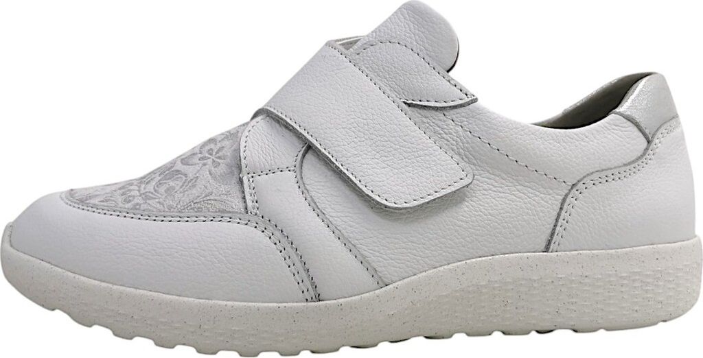 Waldläufer Slipper Weiß in Gr. 40