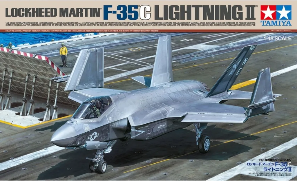 Construire le F-35C Lightning II Tamiya 1/48 Maquette Avion US Navy Pro