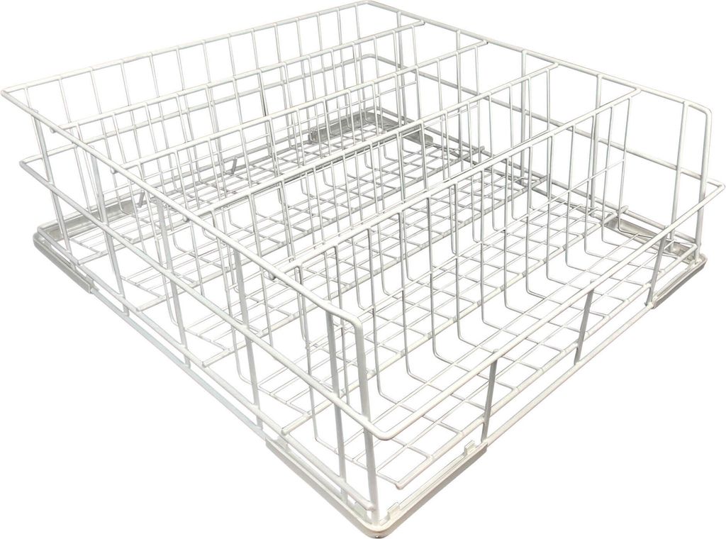 MORLEOS Spülkorb Gläserspülkorb 500x500 mm Draht 5 Reihen Produktbild 