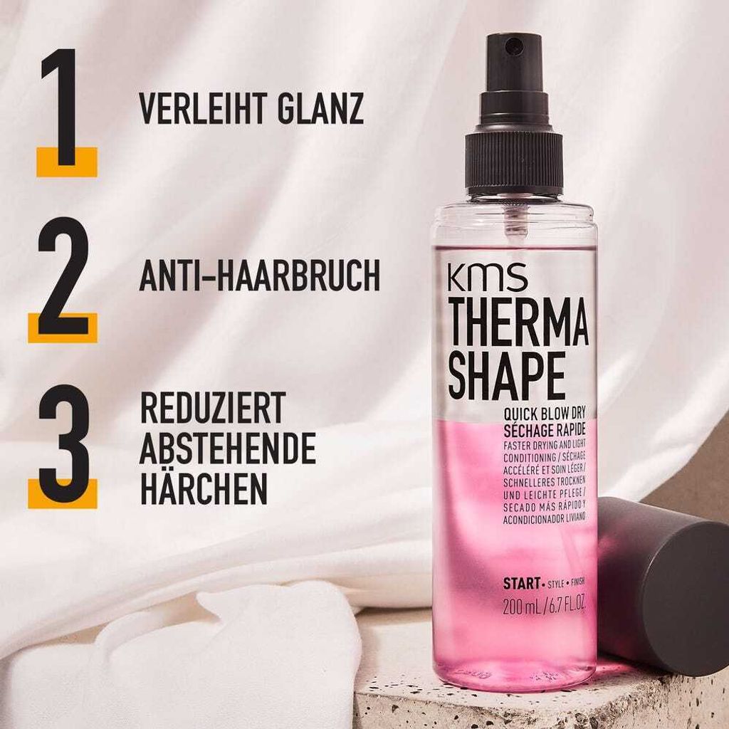 Kms Thermashape Quick Blow Dry Spray  200ml Produktbild 8