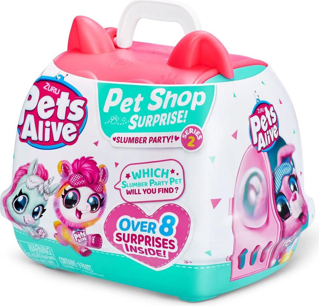 Zuru Kuscheltier Hund Spielzeug - Pets Alive Pet Shop Surprise Slumber Party