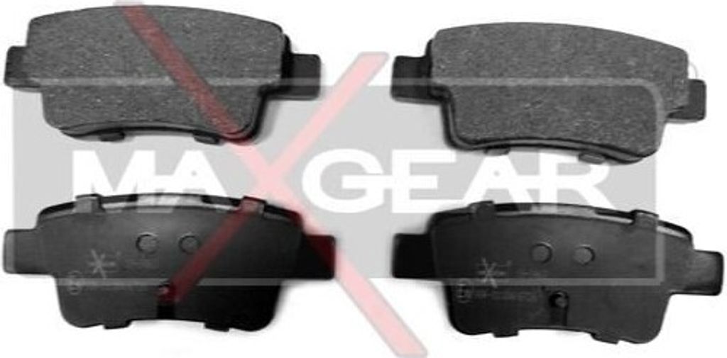 MAXGEAR 19-0463 - OE 77363959 Bremsbeläge, Hinten für Punto, Corsa D (S07)