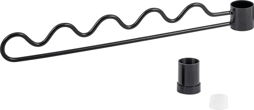 bremermann Zusatz-Rankhilfe für Teleskop-Blumenregal 61077 und 61087, schwarz