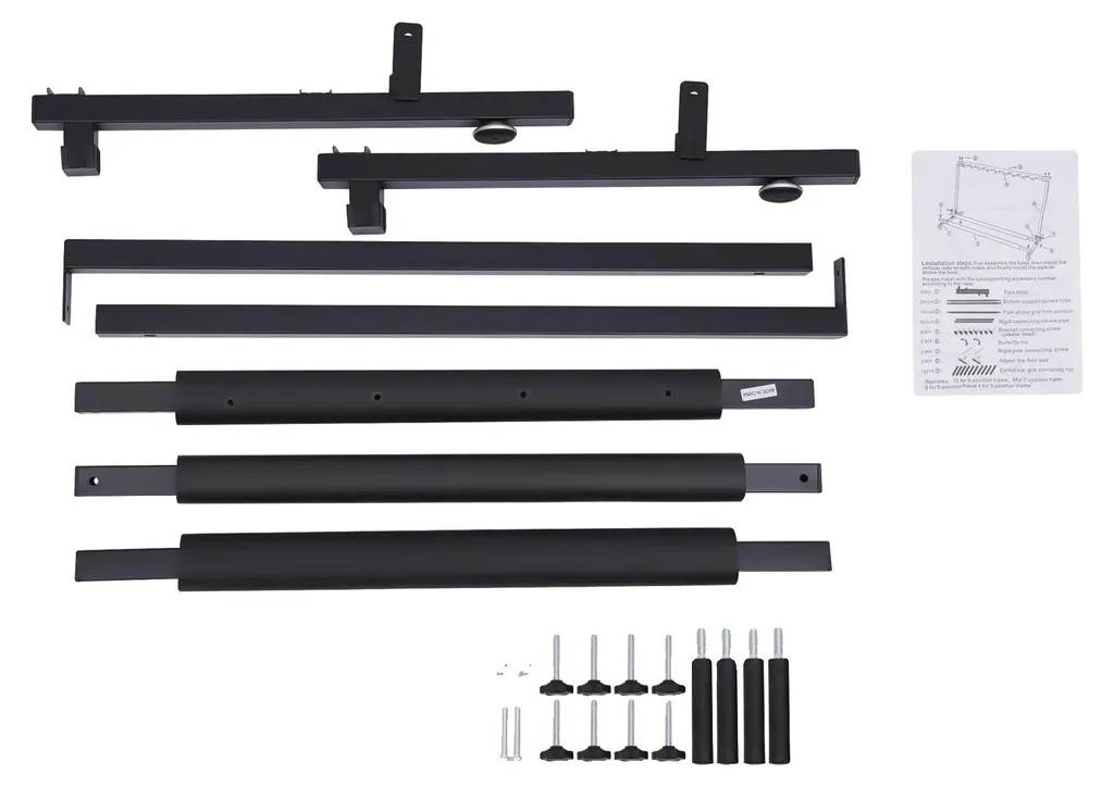 Support 3 guitares pour éviter les chutes, design industriel noir stable