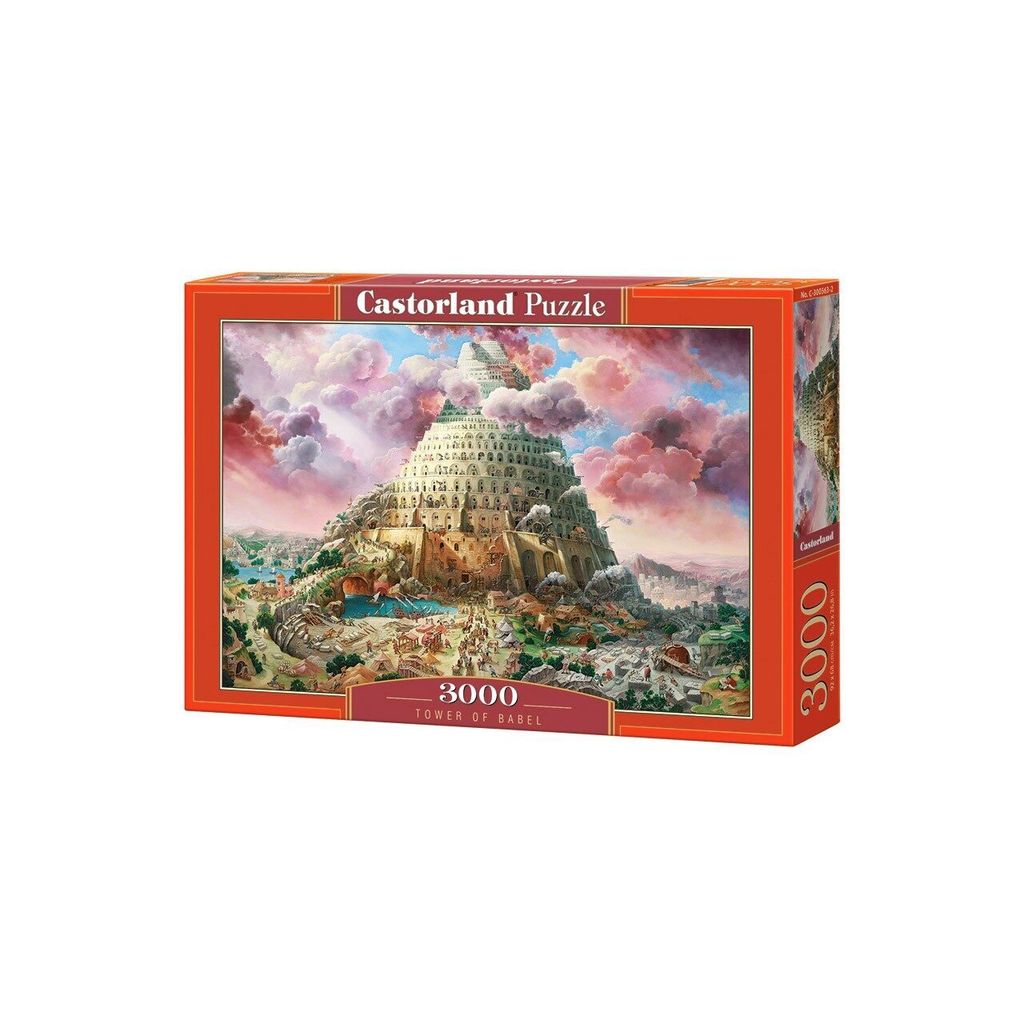Puzzle 3000 dielov Babylonská veža 300563 Obrázok produktu 