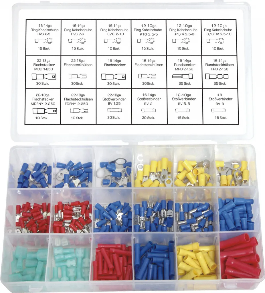 Kit Cosses sans Soudure 360pcs : Connecteurs Bout à Bout et Plats