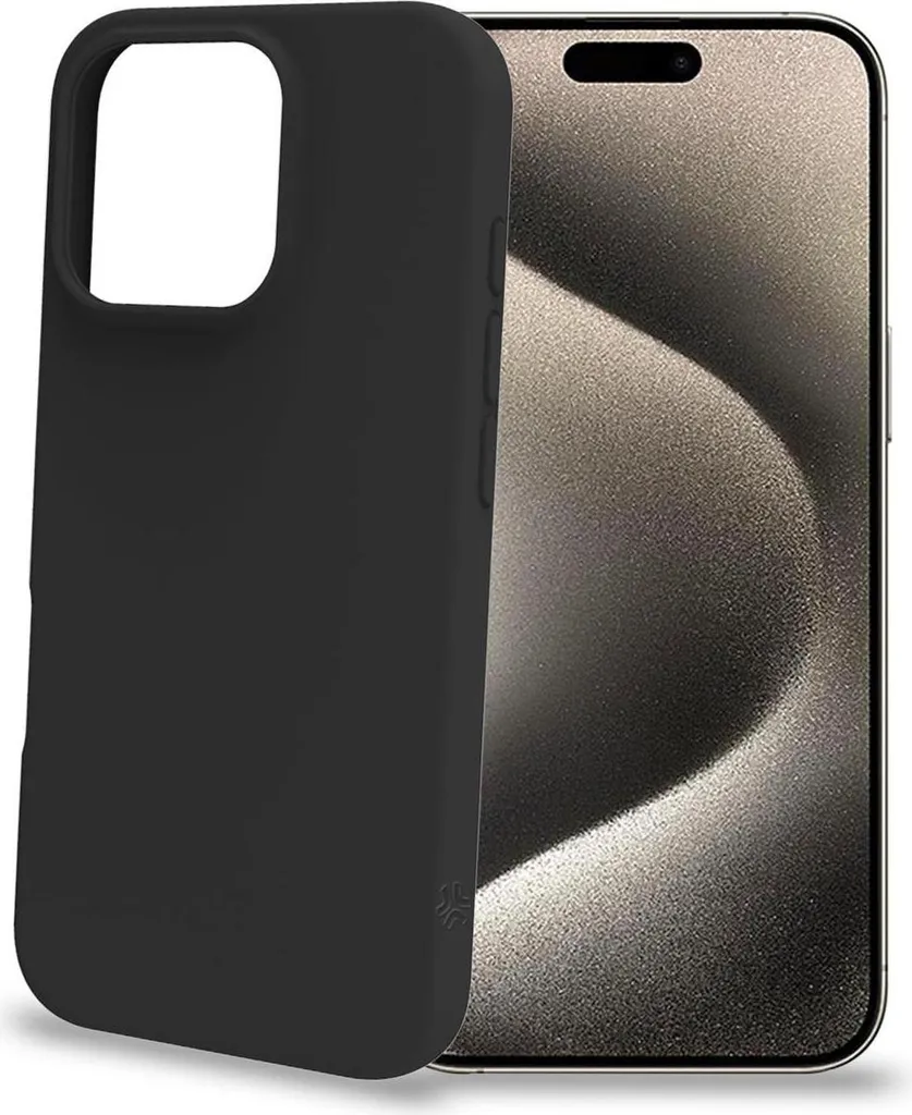 Custodia Celly CROMO1079BK Nero - Cover Resistente per 15,9 cm (6.27")