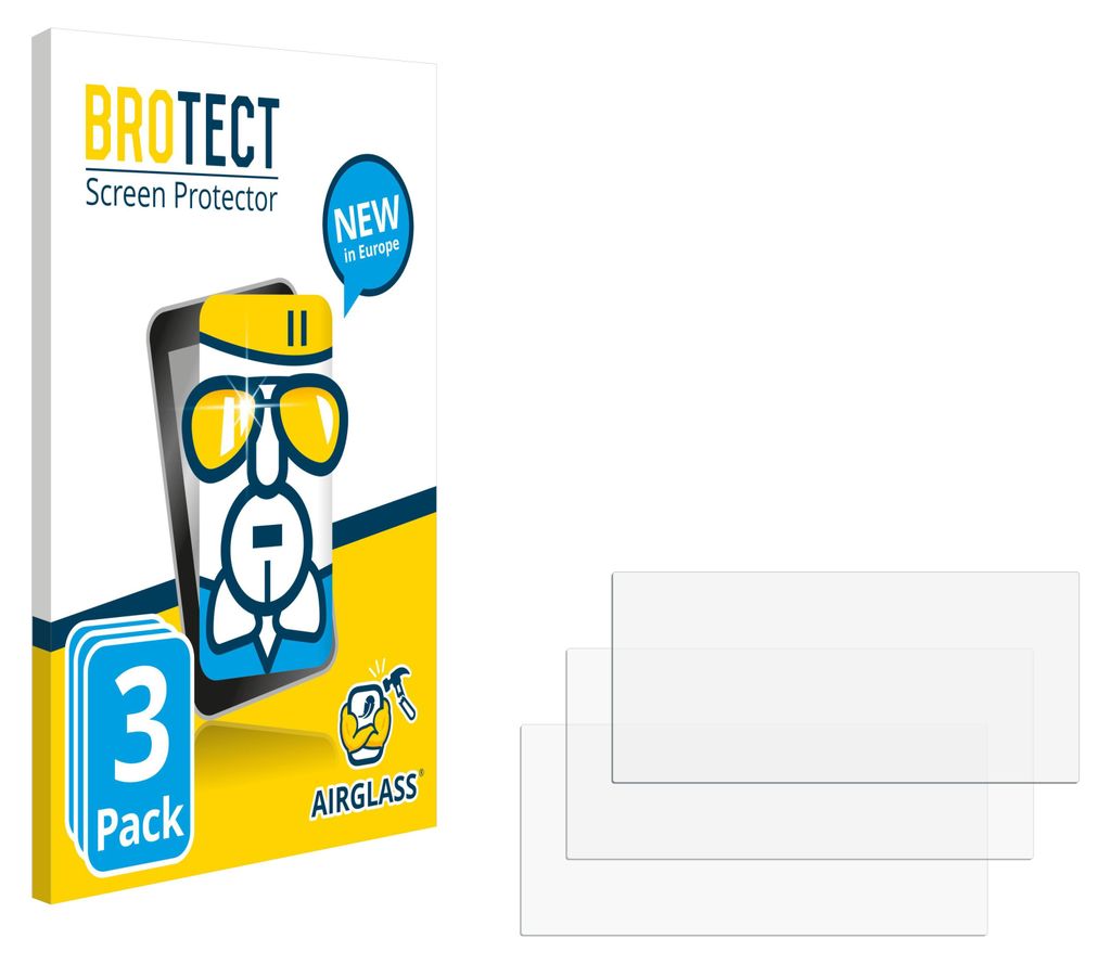 3x BROTECT Schutzglas für Waveshare 10.4" Schutzfolie Panzer Folie Glas Display Schutz klar