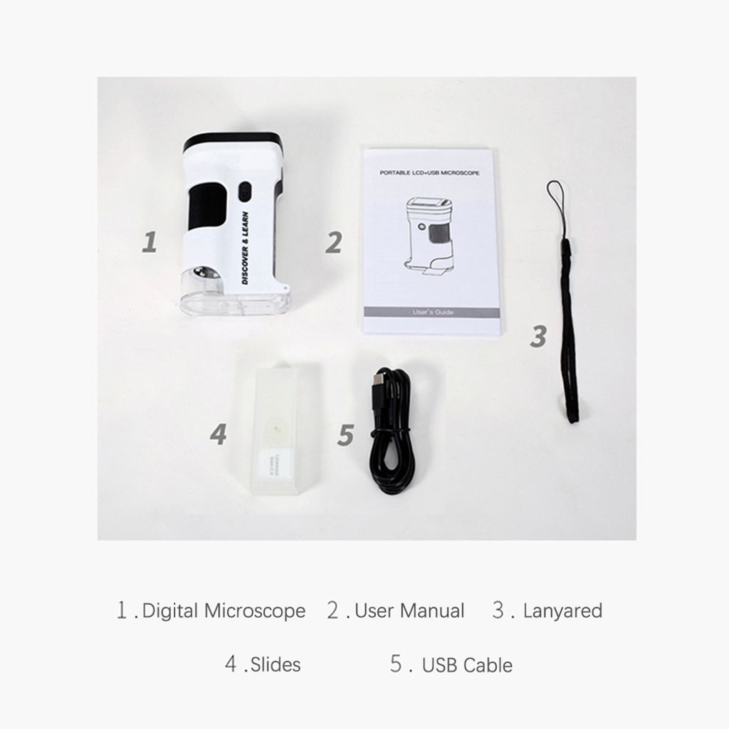 Digitální kapesní mikroskop, přenosný USB mikroskop, Obrázek produktu 3