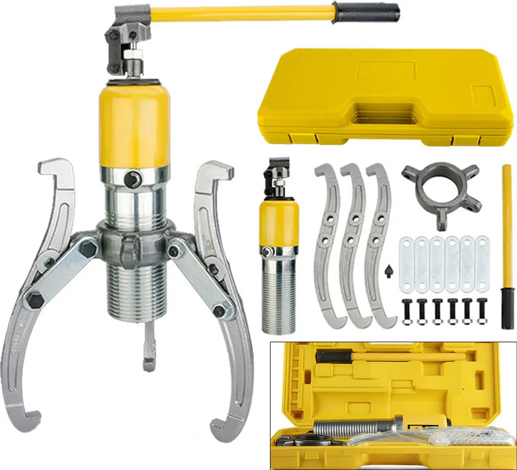 Arrache-moyeu hydraulique professionnel 20 tonnes à griffes mobiles