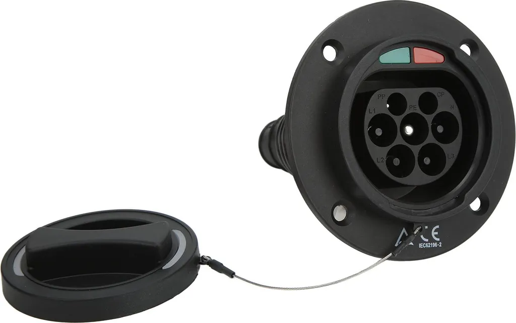 Prise de charge Type 2 triphasée 480V 32A pour véhicules électriques - 3