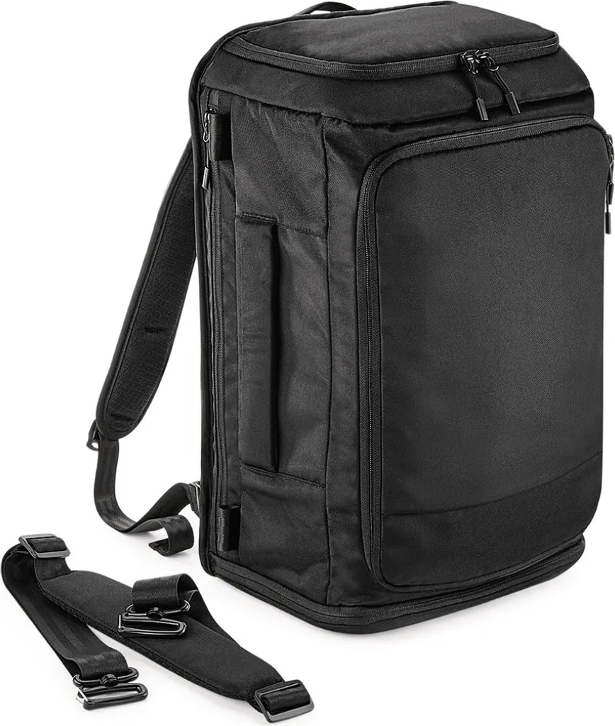 Sac à dos Voyage d'Affaires Quadra PC3727 Noir - Spécial Déplacement 72h