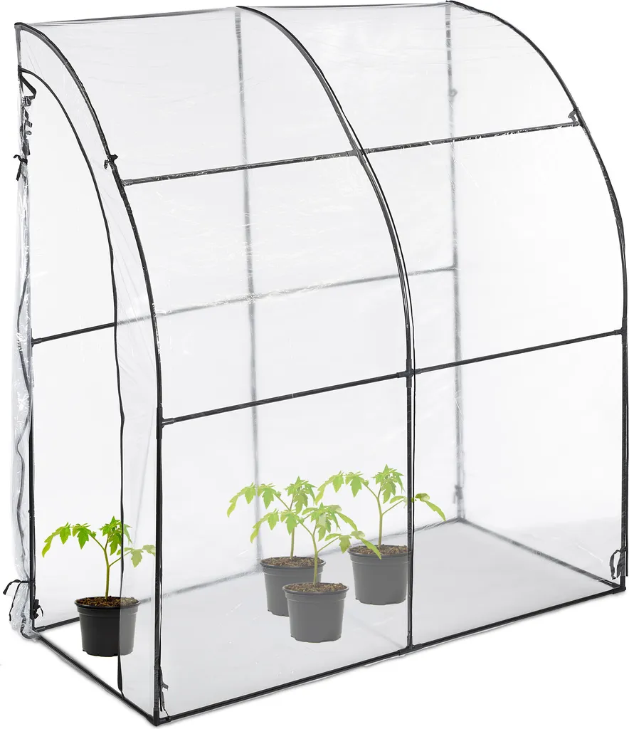 Serre à tomates accessible solution contre la pluie et les parasites