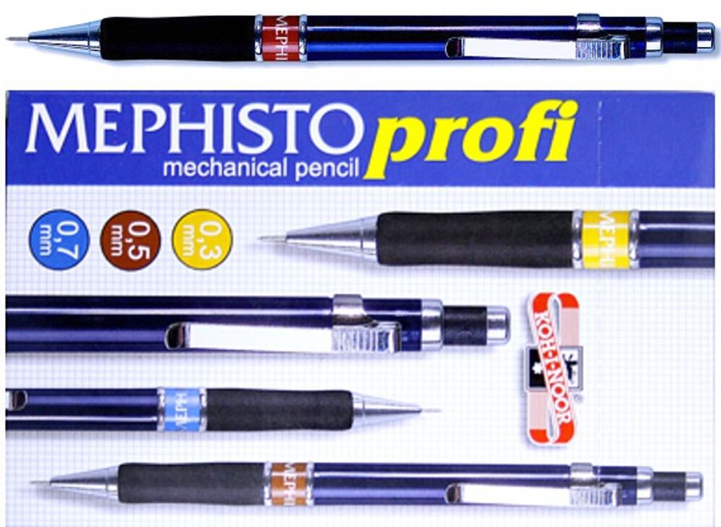 Druckbleistift "Mephisto Profi" 0,5 x 60 mm Feinmine - Gradation B -