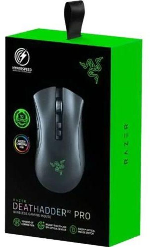 RAZER DeathAdder V2 X HyperSpeed, Kabellose Gaming Maus, Ergonomisches Design