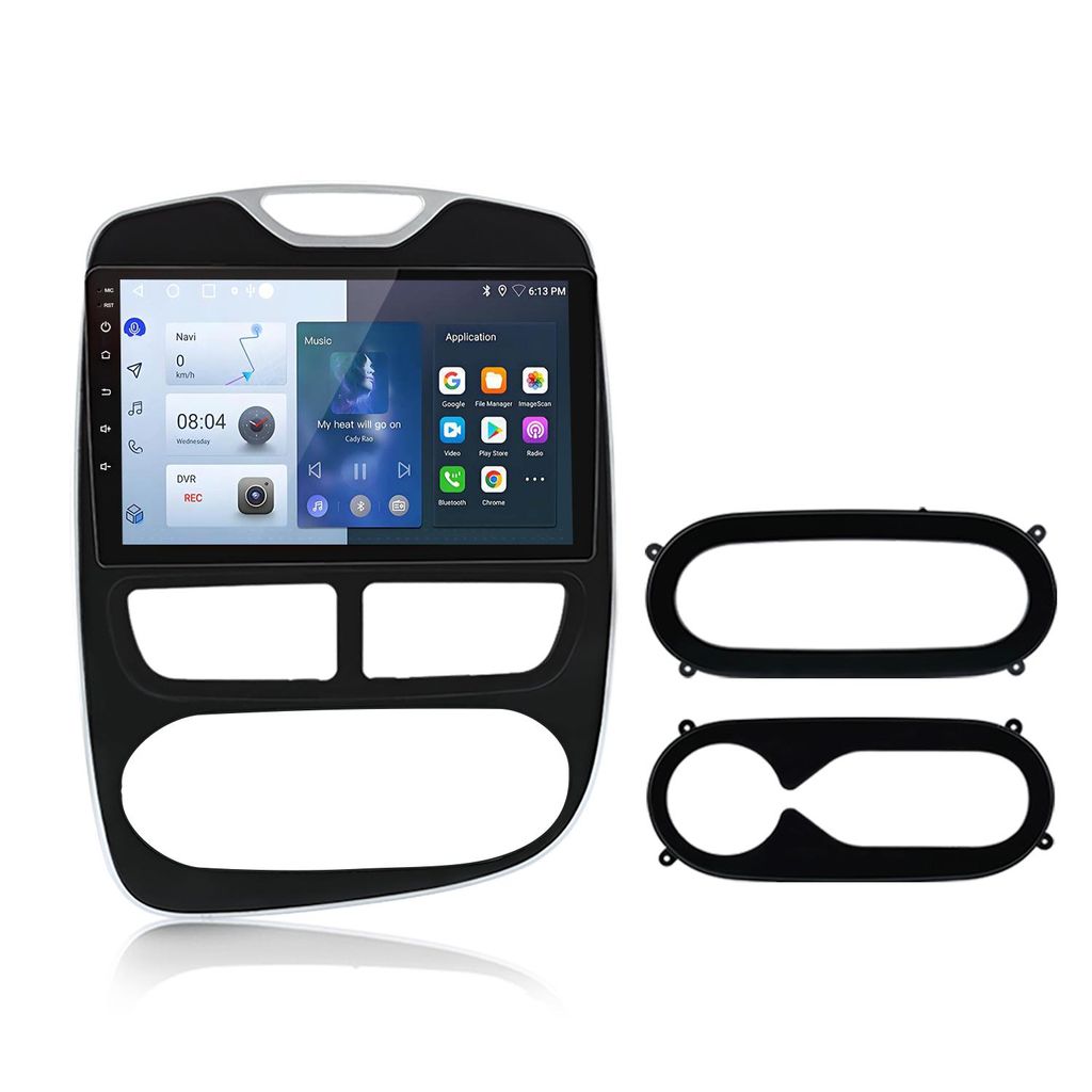 10''DAB NAVI Android13 1+32G Autoradio carplay android auto GPS Navi WIFI BT FM Für Renault Clio4 2012-2016