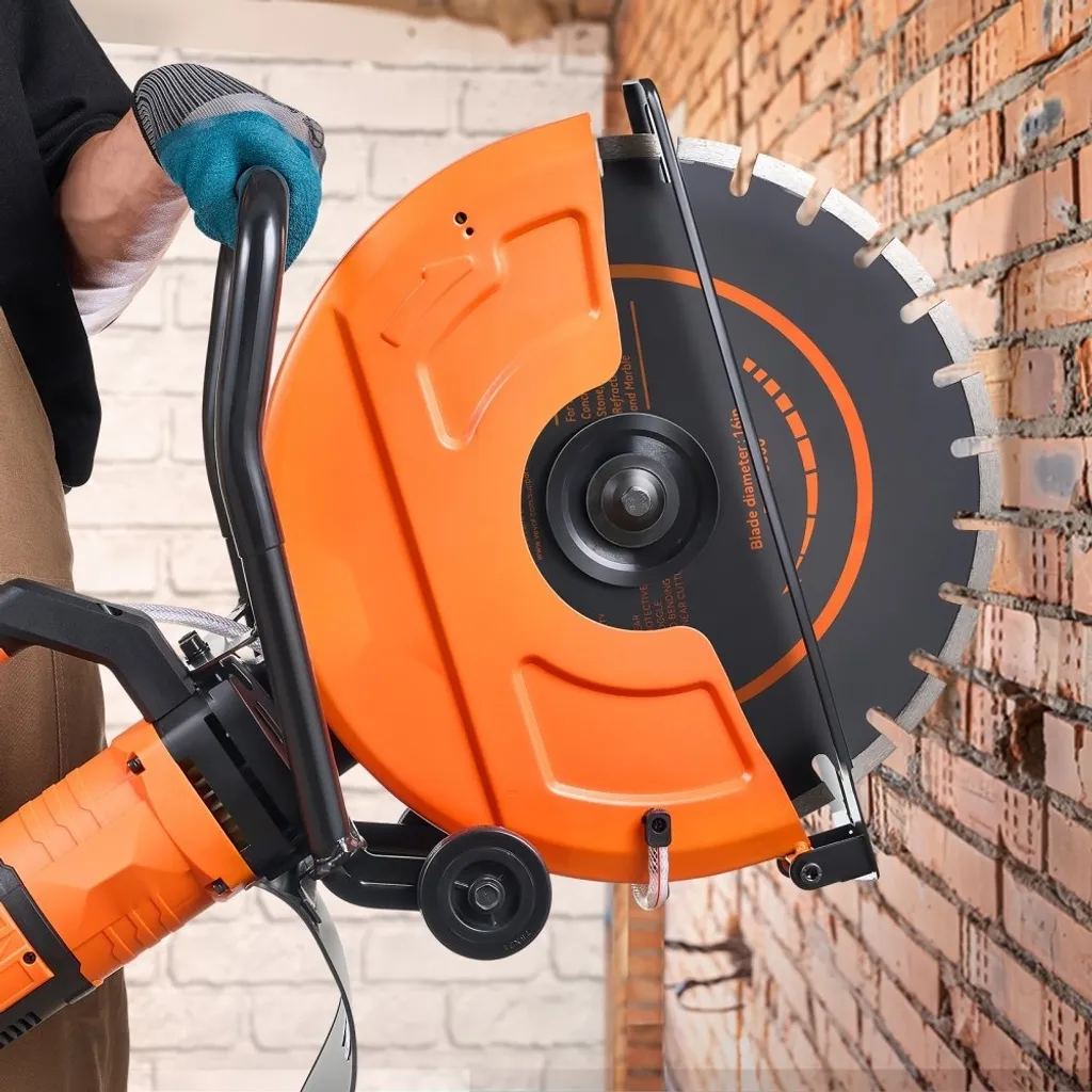 Tronçonneuse à béton électrique 2800W pro pour découpe de pavés - 8