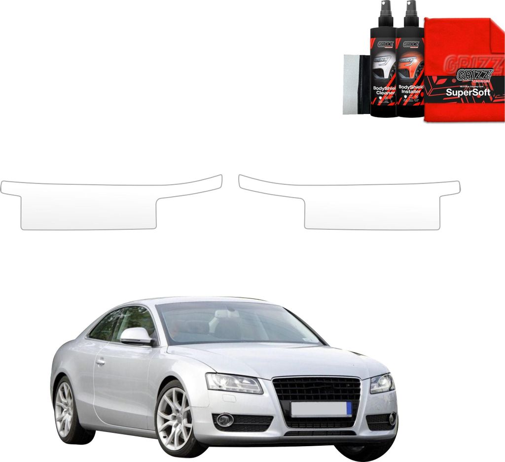 4in1 Schutzfolie für Schweller - Audi A3 8P Hatchback 5D (2008-2012) Grizz Protector