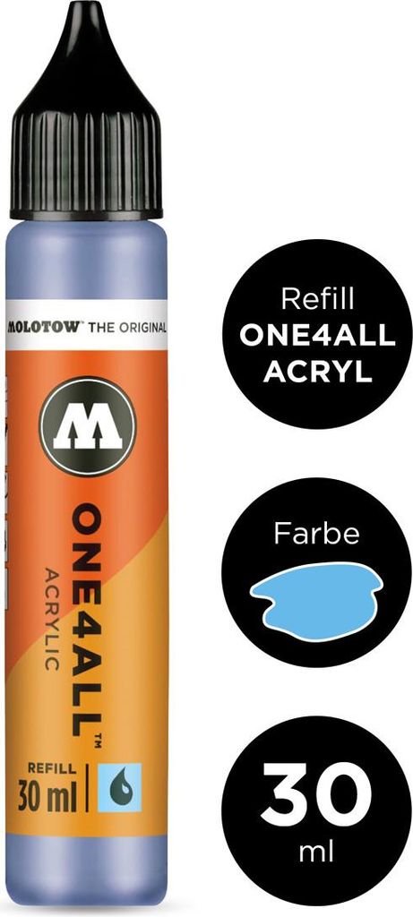 Molotow Nachfüllflasche ONE4ALL ACRYLIC 30 ml, Nr. 202 keramik hell pastell