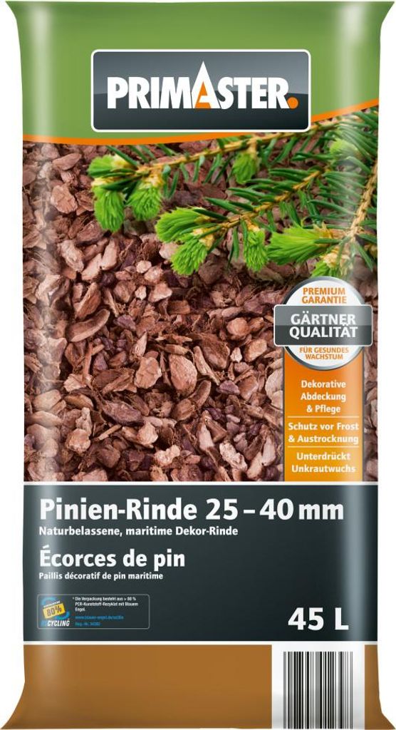 Primaster Pinienrinde 25-40 mm 45 L Produktbild 
