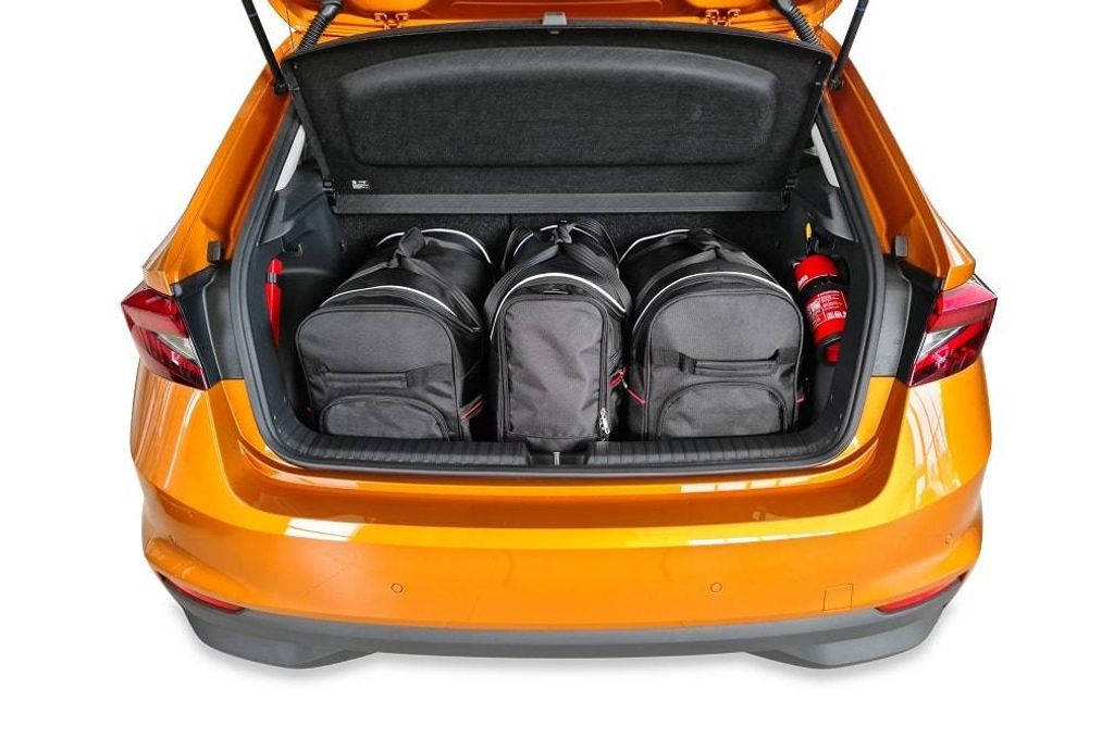 Skoda Fabia Hatchback 2021+ Kofferraumtaschen Set 3 Stk