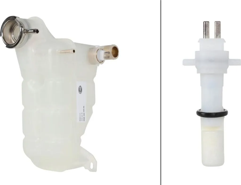 Vase d'expansion liquide de refroidissement HELLA pour Mercedes 124