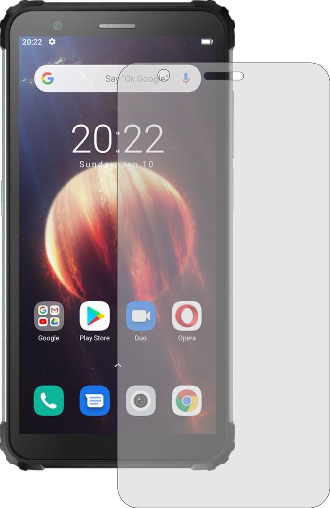3x ANTIREFLEX Displayschutzfolie für Blackview BV6600 seidenmatte Displayschutzfolie Antibakteriell