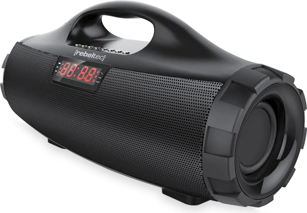 Enceinte portable Bluetooth Rebeltec SoundBox 390 noir avec subwoofer 20W