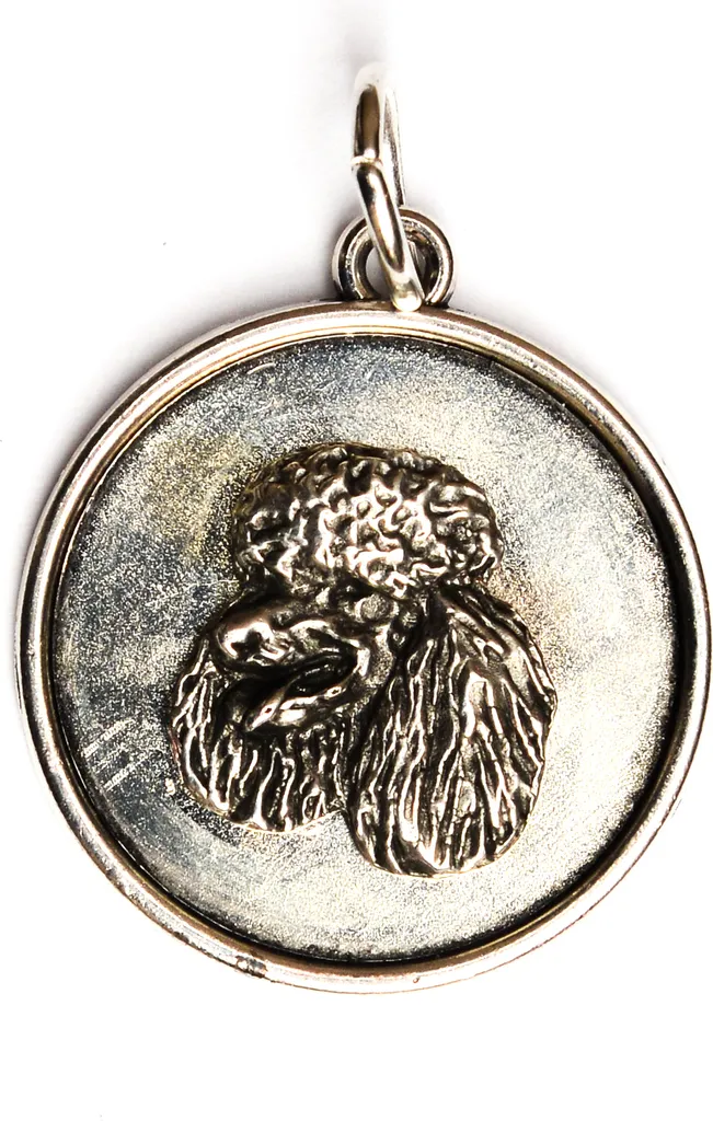 Ciondolo Cane Art-Dog - Collana Memoriale in Argento Artigianale