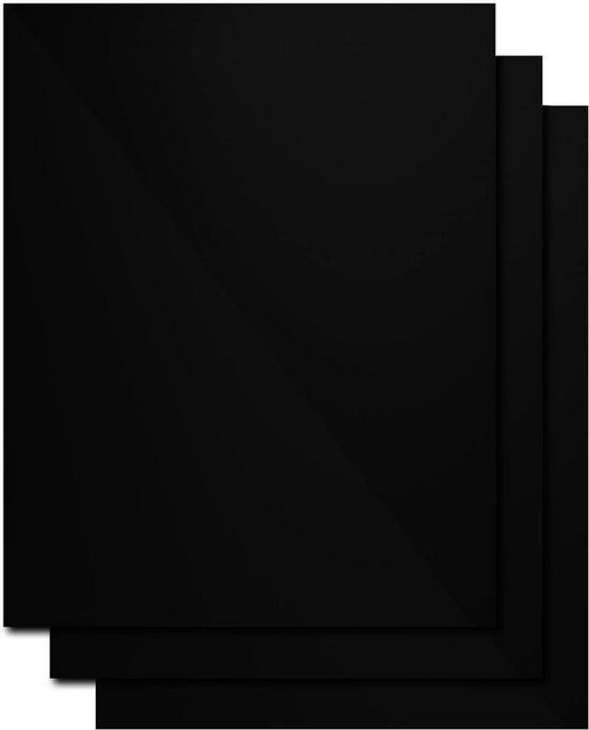 Famanu Backmatte Set mit 3 Backblechen für Grill und Ofen - 40 x 50 cm - antihaftbeschichtet - wiederverwendbar - für Gas-, Kohle- oder Elektrogr...