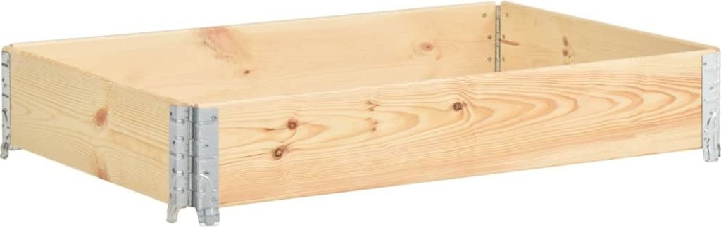 vidaXL Rama blatu paletowego 80×120 cm z litego drewna Zdjęcie produktu 