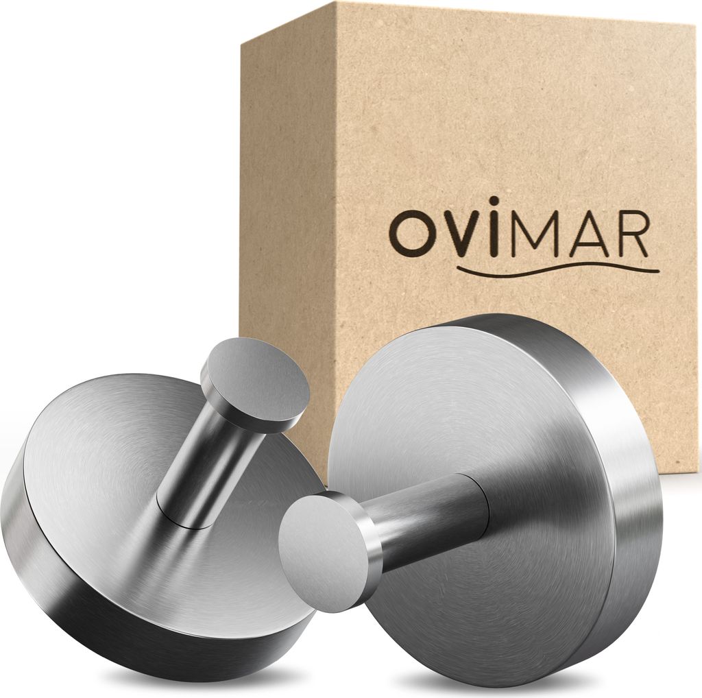 ovimar Duschhaken und Heizungshaken Strib im 2er Set | Produktbild 