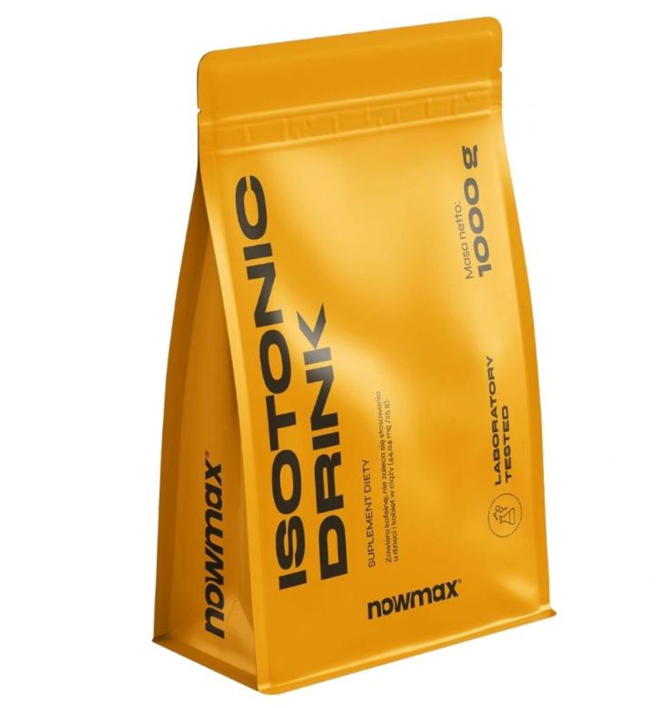 nowmax Isotonic Drink 1000 g Grüner Apfel – Elektrolyte, Produktbild 