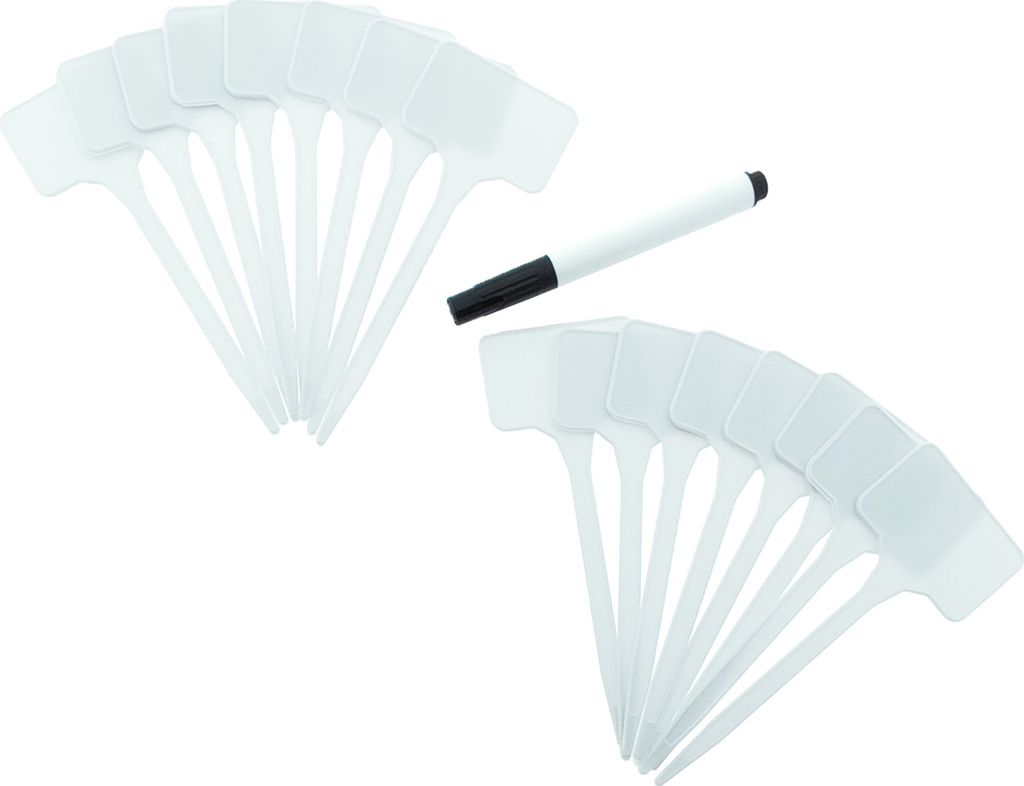 Pflanzenschilder 15cm hoch, 16 Stück