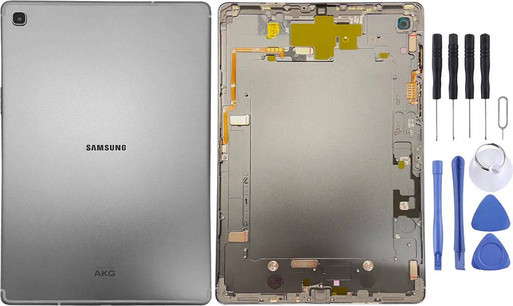 Réparer dos cassé Samsung Galaxy Tab S5e T725 Couvercle Métal Noir Original