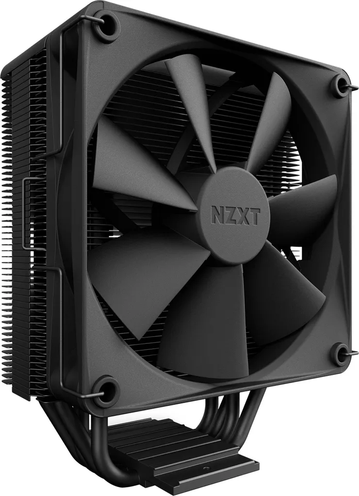 NZXT T120 Noir Refroidisseur CPU à Air 120mm avec Caloducs en Cuivre