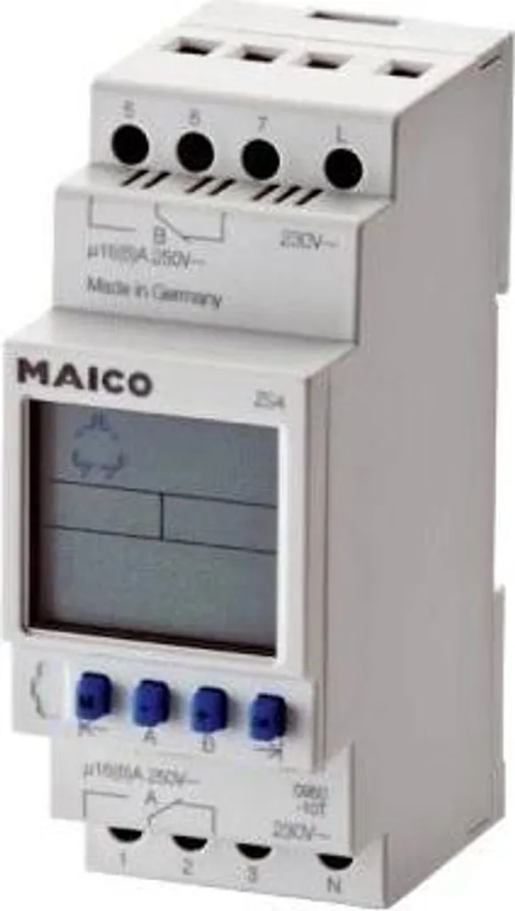 Maico ZS 4 Minuterie Réglable 0157.0088 avec Temporisation Variable