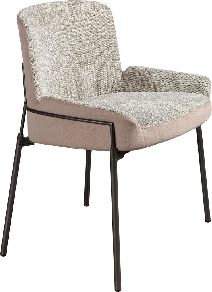 Chaise Confortable pour Bureau ou Salon en Velours Angel Cerdá Gris 4171