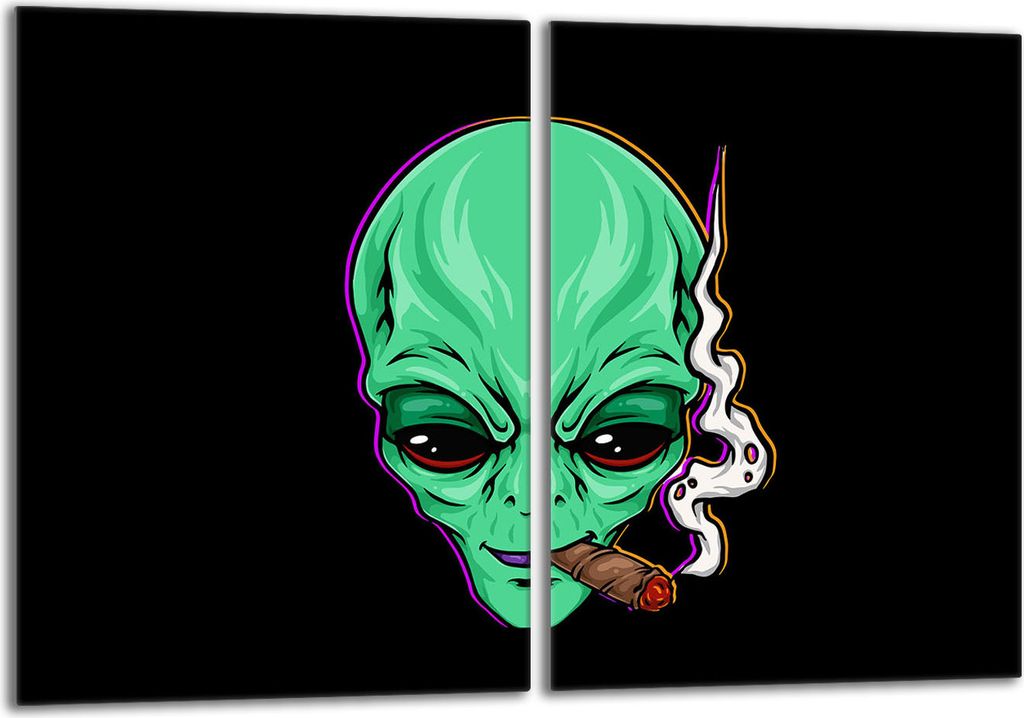 Glasschutzplatte für Herd 2x40x52 UFO