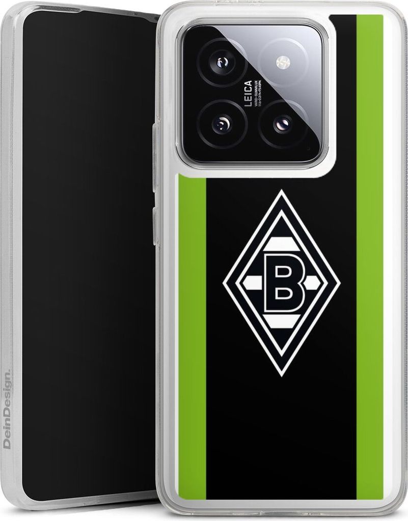 DeinDesign Handyhülle für Xiaomi 14T Pro Silikon Hülle Case Smartphone Schutzhülle Borussia Mönchengladbach Gladbach Logo