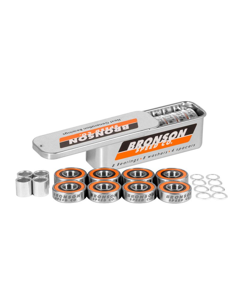 Bronson Speed Co Bearings G3 orange-silver . Produktbild 