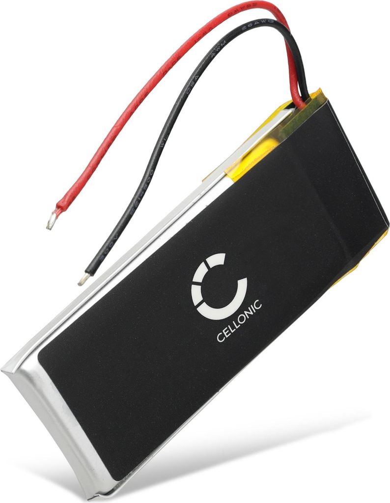 CELLONIC Akku für Headset Kompatibel mit Cardo Scala Rider Q3, Scala Rider Q1, Scala Rider Solo, WW452050PL_C - (320mAh, 3.7V)