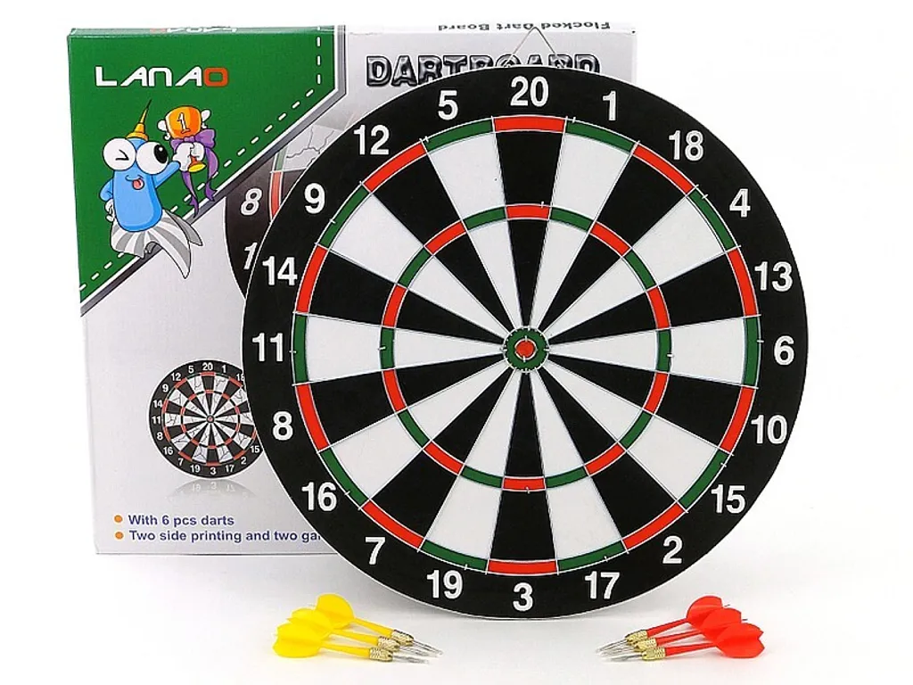 DART fi-43cm : cible de fléchettes haute densité contre les rebonds