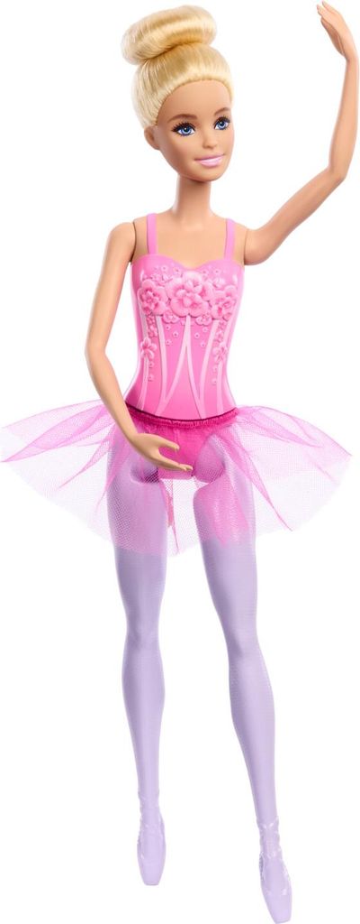Barbie Ballerina-Puppe, Blonde Modepuppe in lilafarbenem, Produktbild 