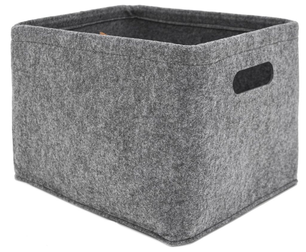 Filz Aufbewahrungsbox - 33x26x23 Filzkorb Aufbewahrung - Produktbild 