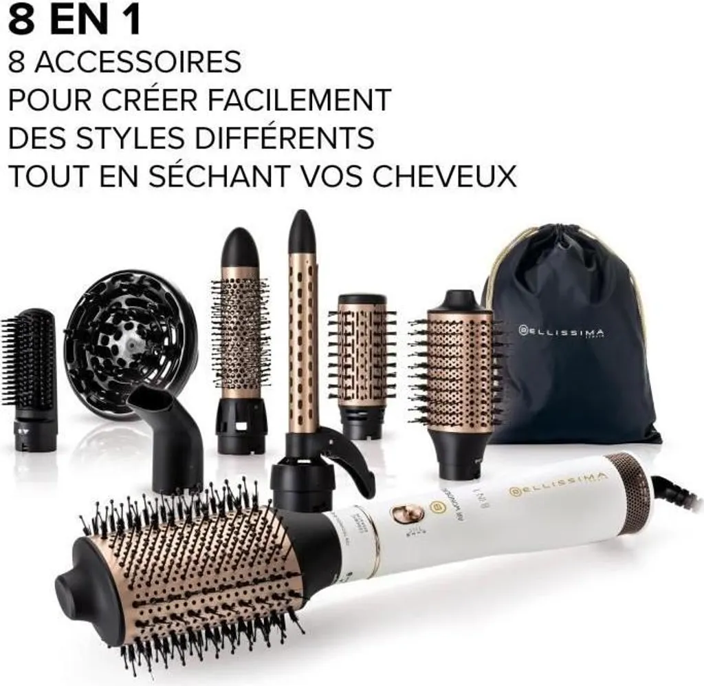 Spazzola Modellante Bellissima Air Wonder 8 in 1 Styling Rapido - 3