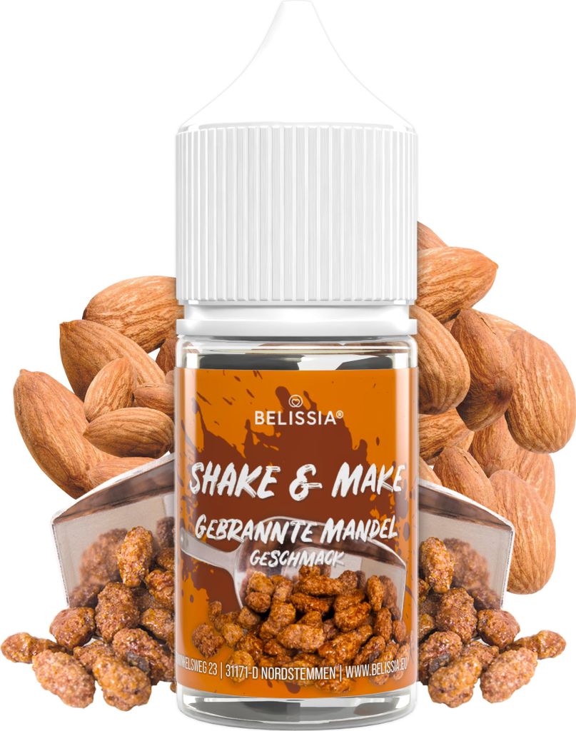 Belissia Shake and Make Gebrannte Mandel Refill - 30 ml Produktbild 