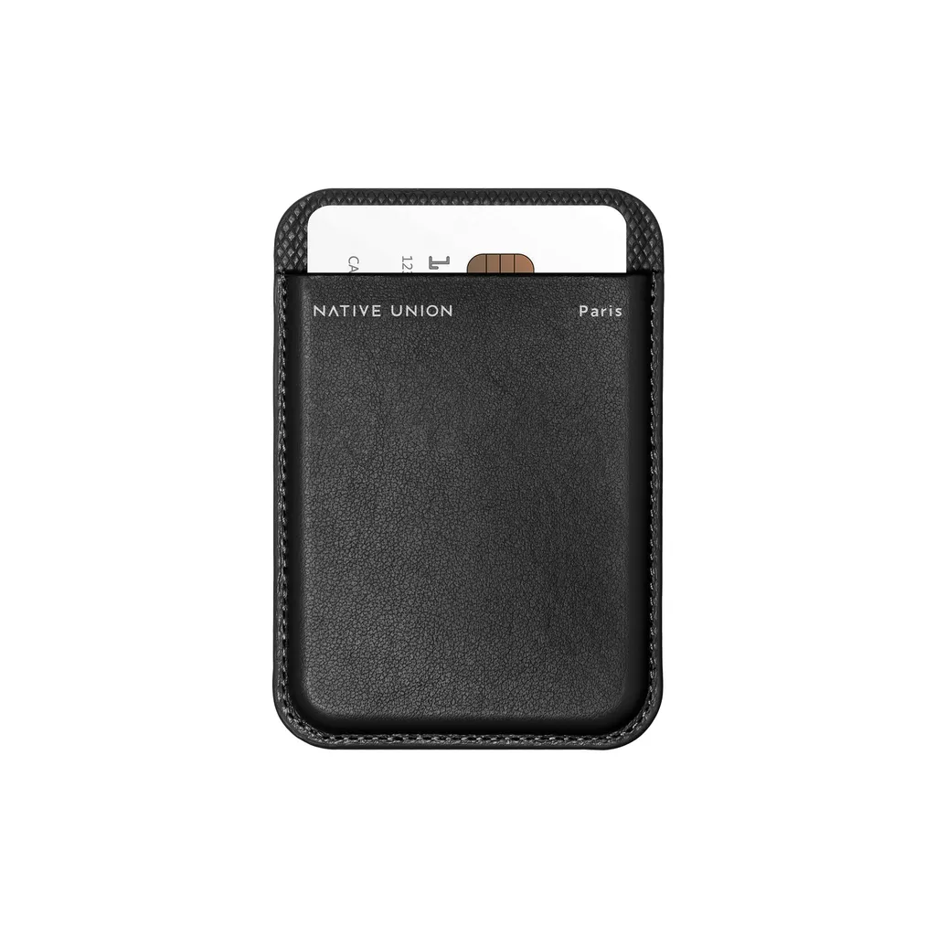 Portefeuille Native Union (Re)Classic Noir - Étui MagSafe Durable