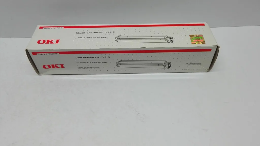 Toner noir Oki 01103402 Type 9 haute densité pour imprimante laser B4100
